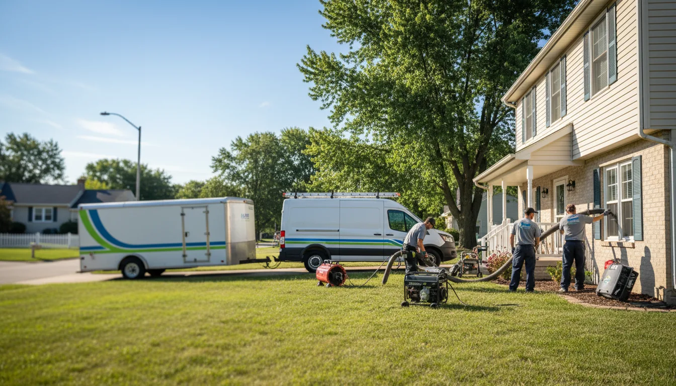 Flooded Basement Restoration And Cleanup With Repair in Fordyce, NE near me